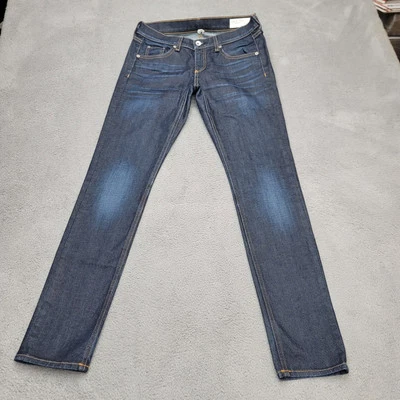 Rag & Bone Jeans Womens 29 Blue Beverlys Mid-rise Slim Fit Boyfriend *Read - Image 1 of 4