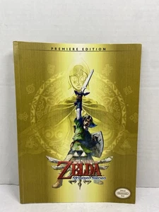 Legend of Zelda: Skyward Sword Prima Official Game Guide w Poster Premiere Ed - Imagen 1 de 6