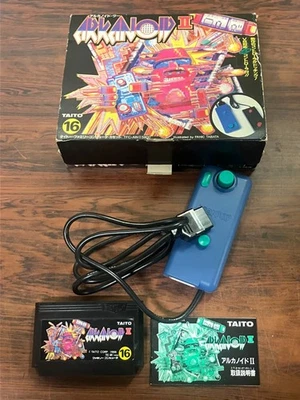 Arkanoid II TAITO Nintendo Famicom NES NTSC TFC-ANII5900 Boxed Tested Japan C65 - Image 1 of 4