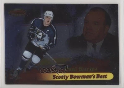 1998-99 Bowman's Best Scotty Bowman' Best Paul Kariya #SB9 HOF - Image 1 of 2