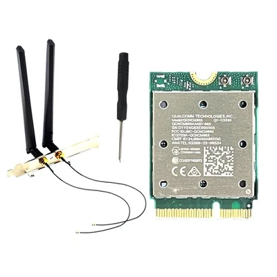 WiFi7 QCNCM865  2.4Gbps Bluetooth 5.4  Wi-Fi für Win11 R1Q34473 - Bild 1 von 4