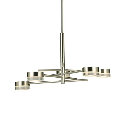 Eglo 203969A Transton 23"W LED Chandelier - Nickel - Изображение 1 из 3