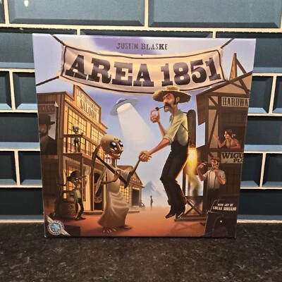 Área 1851 Juego Saludo Juego de Mesa EZ904 Kickstarter NUEVO SELLADO DE FÁBRICA Foto 1 de 4
