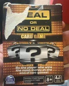 Card Game Deal Or No Deal by Spinmaster Games - Picture 1 of 2