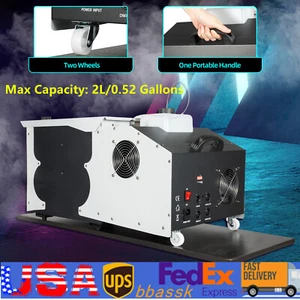 1500W Low Lying Smoke Fog Machine Low Lying Fog Stage Effect DMX Remote Control - Picture 1 of 14