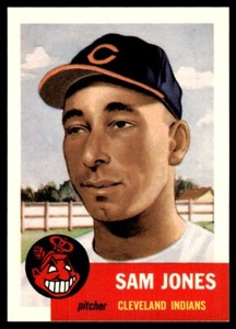 1991 Topps Archives 1953 Sam Jones Cleveland Indians #6