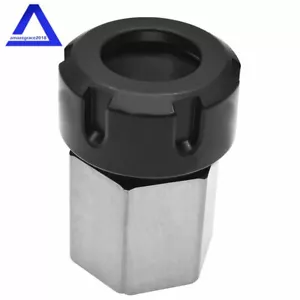 Neu Sechskant Spannzangenblock Spannfutter Halter für CNC Drehmaschine Graviermaschine ER-32 - Bild 1 von 9