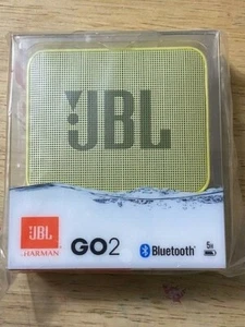 JBL GO2 - Waterproof Ultra Portable Bluetooth Speaker-Brand New Yellow - Picture 1 of 12