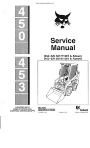 Bobcat 450 453 Service Manual | Lader | CD oder USB - Bild 1 von 10