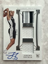 2022-23 Panini National Treasures Basketball Jeremy SOCHAN Triple Patch RPA /99 