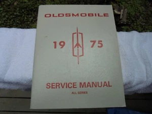 1975 Oldsmobile OEM Repair & service manual. All series - Bild 1 von 2