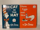 Set of 2 Dr. Suess Books Cat in the Hat; Green Eggs and Ham