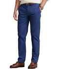 Polo Ralph Lauren Straight-Fit Flat-Front Stretch Twill Chino Pants, Navy 36X30