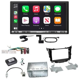 Sony XAV-AX3250 DAB+ Bluetooth USB MP3 CarPlay Einbauset für Hyundai i30 GD GDH - Bild 1 von 1
