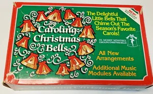 Vintage Caroling Christmas Bells Ye Merry Minstrel 25 Favorite Carols Works - Picture 1 of 12