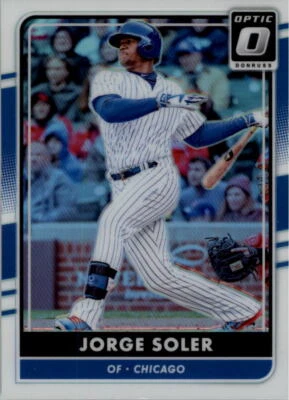 2016 Donruss Optic Holo #98 Jorge Soler Card - Image 1 of 2