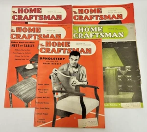 1949 - 1955 Home Craftsman Magazine Project Plans Mid Century Advertising U Pick - Imagen 1 de 42