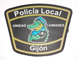 parche POLICIA LOCAL GIJON CAIMANES, spain police patch - Imagen 1 de 1