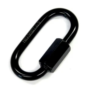 Kettennotglied Schraubverbinder schwarz verzinkt 4-6-8-10 mm Kettenverbinder  - Bild 1 von 3