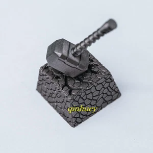 Thor Hammer Keycap Mjolnir 3D Key cap Light transmission For CHERRY MX Keyboard - Picture 1 of 11