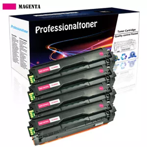 4PK CLT-M504 504S Magenta Toner Fits for Samsung CLP-415N 415NW CLP-470 CLP-470N - Picture 1 of 18