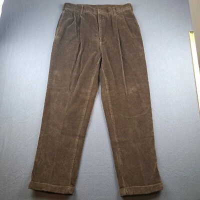 Jos. A. Pantalones de pana Bank para hombre 36x32 (se adapta a 34X32) pantalones marrón Foto 1 de 4