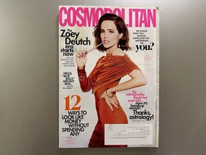 Cosmopolitan Magazine November 2019 Zoey Deutch Cover Issue Women’s Fashion - Picture 1 of 1