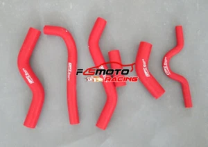 silicone radiator hose kit For Kawasaki KXF250 KX250F KX 250F 2006 2007 2008 RED - Foto 1 di 6