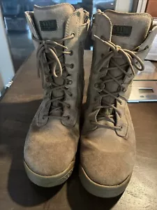 5.11 Tactical Men's Dark Coyote-R Speed 3.0 Jungle Boots Size 10.5. Lots of Wear - Picture 1 of 9