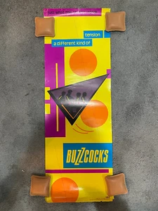 Buzzcocks A Different Kind of Tension 1980 Promo Poster Original IRS Rec 36"x13" - Picture 1 of 9