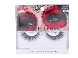 KISS Lash Drip, 3D Drama False Eyelashes, DROP 85688 - Brand NEW! - Picture 1 of 3