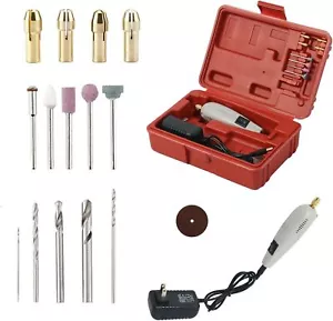Mini kit de taladro eléctrico manual hágalo usted mismo conjunto de herramientas de grabado pulido de joyería - Imagen 1 de 9