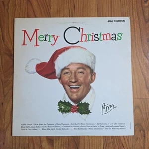 Merry Christmas Bing Crosby LP Album 1977 Reissue MCA Records 15024 NM/VG++ (u) - Picture 1 of 3