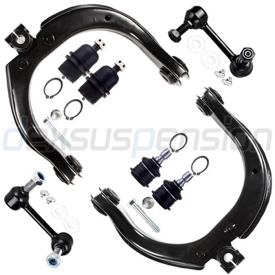 Kit de barra estabilizadora de rótula brazo de control superior delantero Buick Rainier 2004-2007 8 unidades Foto 1 de 4