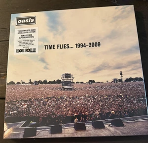 OASIS Time Flies LP 1994-2009 -4LP COLOUR VINYL BOX, RSD 2025- NEW MINT + SEALED - Picture 1 of 2