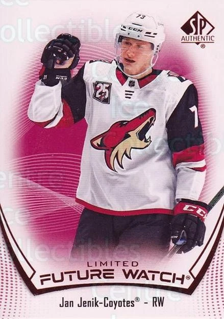 2021-22 SP Authentic Limited Red #127 Jan Jenik - Image 1 of 1
