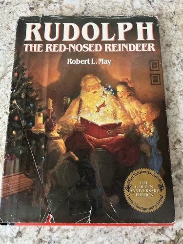 Rudolph The Red Nosed Reindeer Vtg Book 1967 Montgomery Ward Hardcover ...