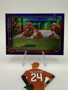 Matt McLain 2025 Topps Series 2 #647 Purple Rainbow Foil /250 Reds - Bild 1 von 2