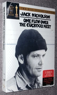 One Flew Over the Cuckoo's Nest 1975 DVD Special Edition Jack Nicholson NEW - Image 1 of 3