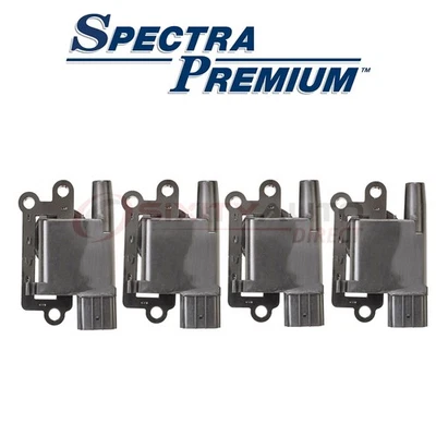 4 pc Spectra Premium Ignition Coil for 2008-2009 Mitsubishi L200 - Wire Boot rq - Image 1 of 4