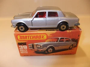 Matchbox Superfast No. 39 Rolls Royce 1979 - Picture 1 of 9