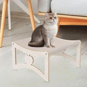 Cat Scratcher Mat Pet Bed Activity Center Resting Hammock Sturdy Rest Cat Couch - Picture 1 of 6