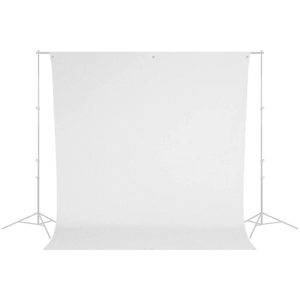 Westcott 9 x 10' Wrinkle-Resistant Polyester Backdrop (Hi Key White)