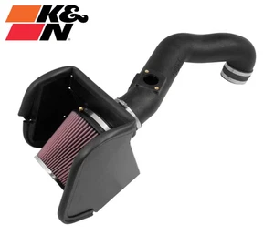 Sistema de admisión de aire frío K&N con filtro engrasado para Nissan Titan XD 2016-2018 5,0 L - Imagen 1 de 13