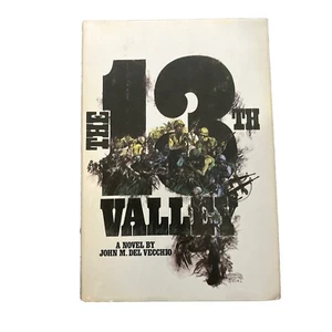 13th Valley Del Vecchio 1982 HC DJ Vietnam War Veteran Combat Battle Military - Foto 1 di 3