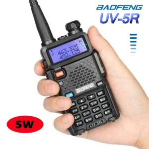 UV-5R UHF 400-520MHz VHF Dual Band Two Way Ham Radio Walkie Talkie - Zdjęcie 1 z 16