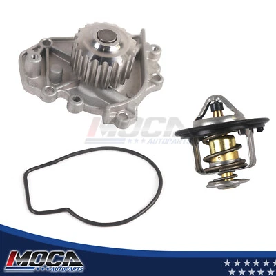 Bomba de agua con conjunto de carcasa de termostato apto para Acura Integra 1996-2001 1,8 L Foto 1 de 4