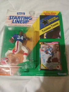 1992 THURMAN THOMAS Buffalo Bills Mafia Starting Lineup + Poster (New) - Picture 1 of 3