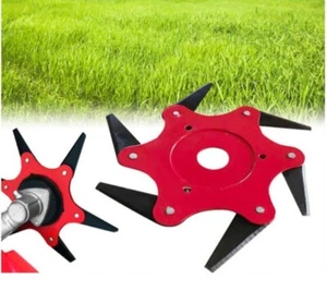 DISCO PER DECESPUGLIATORE A 6 LATI TESTINA RICAMBIO TAGLIAERBA BRICOLAGE - Foto 1 di 3