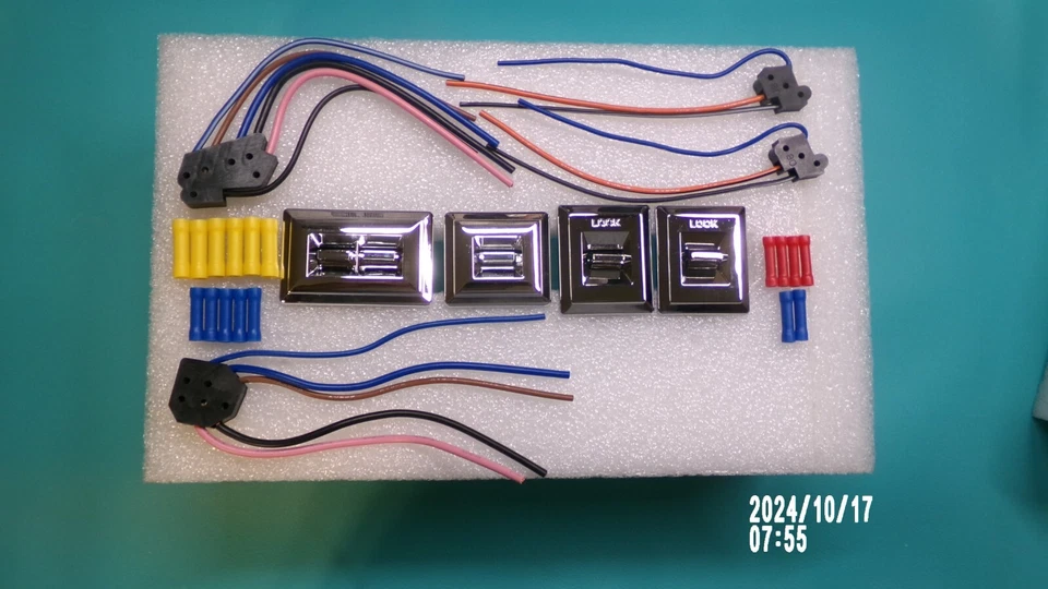 1981  1987 Power Window Door Lock Switch Kit Wire Connector Camino Monte Carlo — 第 1/4 张图片